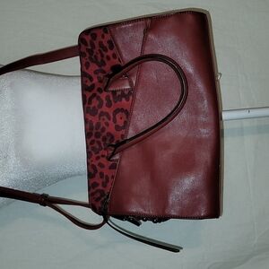 RED wine  purse